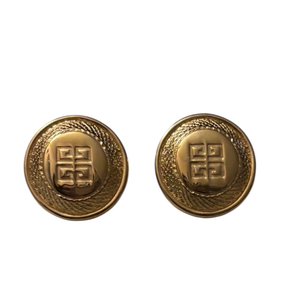 Vintage Givenchy clip on earrings